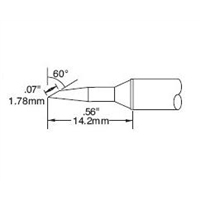 Metcal STTC-047/STTC-147/STTC-847 soldering iron tip