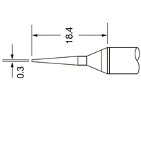 Metcal SFV-CNL03A soldering iron tip